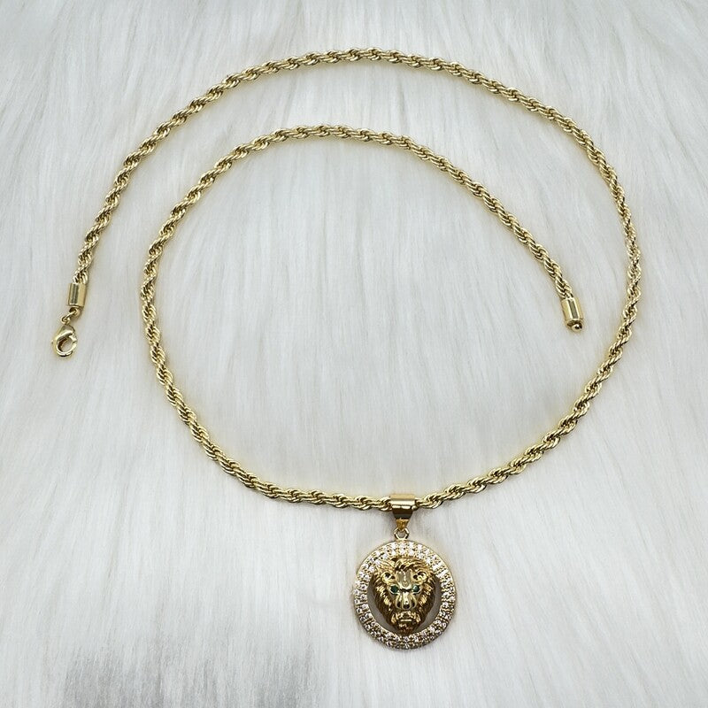 Cadena + Medalla De León