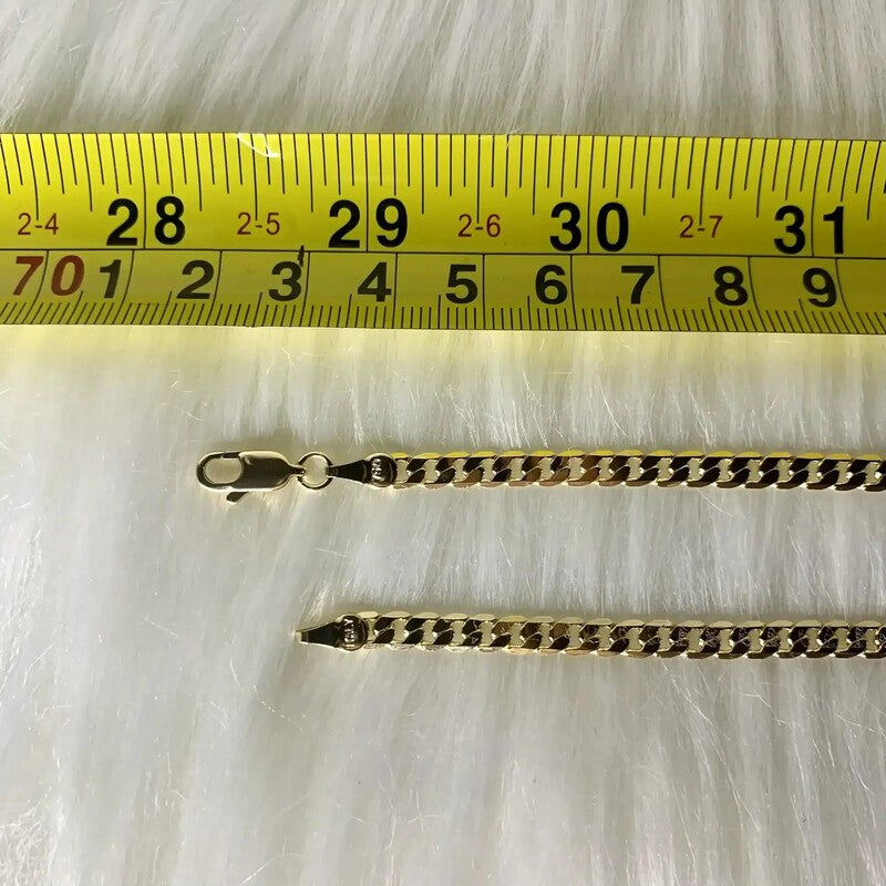 Cadena De 4 MM Unisex