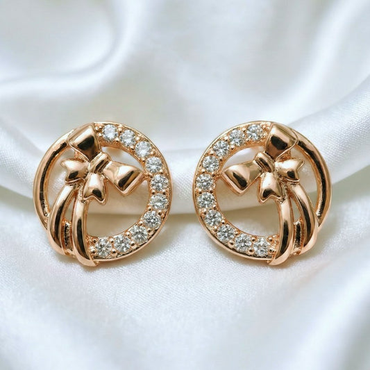 Aritos De Regalo Chapados En Oro De 18K