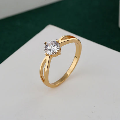 Anillo Promesa Para Dama En Cajita De Terciopelo