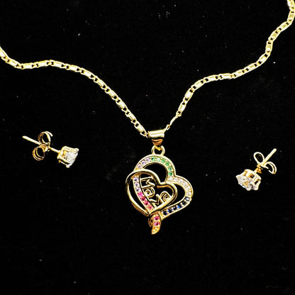 Set Premium Corazón De Mamá En Cajita De Regalo